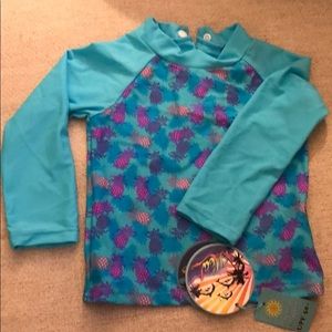 UV blocking rashguard.